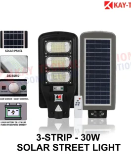 30W ALL IN ONE SOLAR STREET LIGHT ( 3 Window)